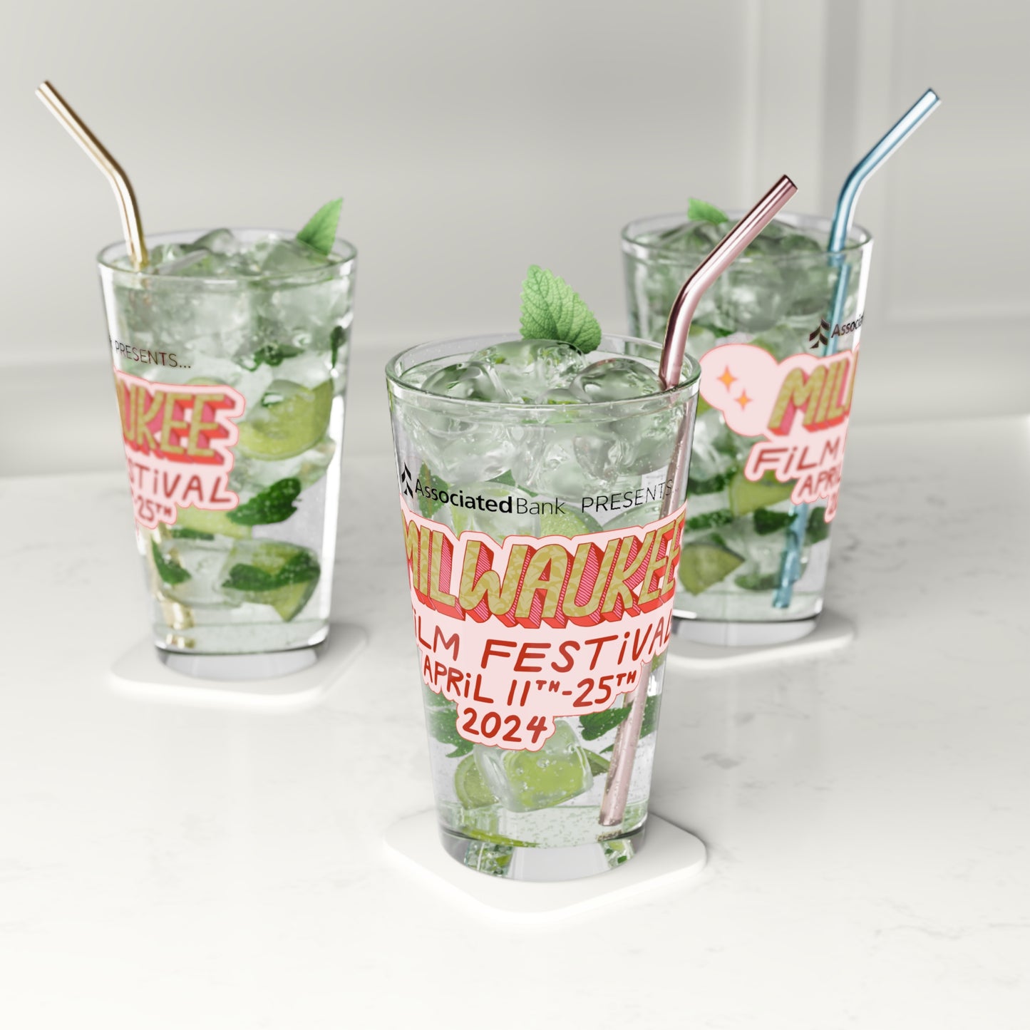 MFF24 Festival Pint Glass, 16oz