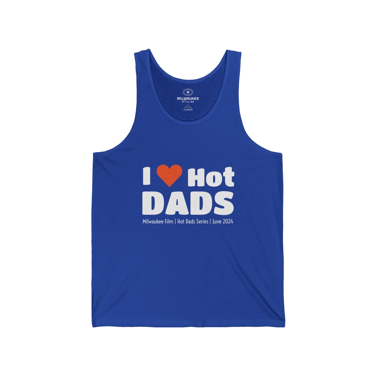 Hot Dads Film Series Unisex Jersey Tank