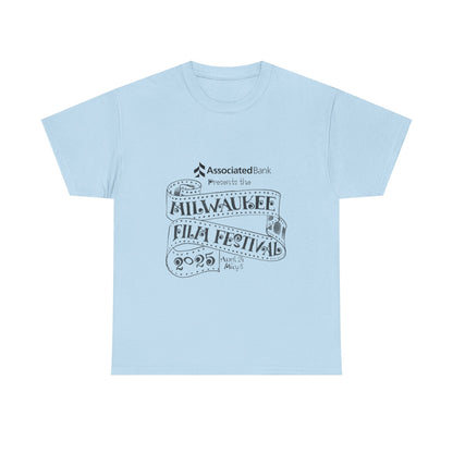 Milwaukee Film Festival Line Lockup Cotton Tee