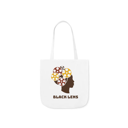 Black Lens Canvas Tote Bag