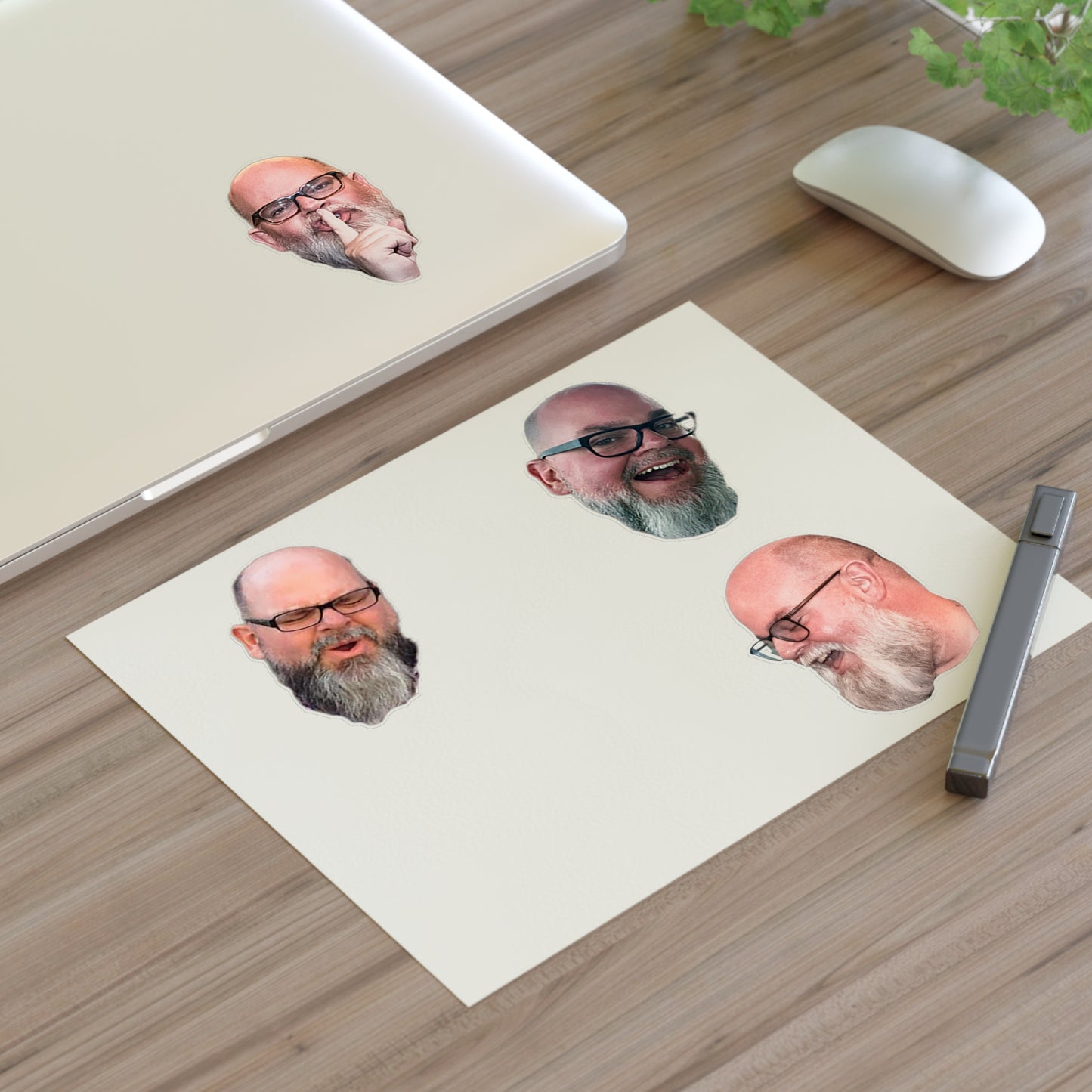 The Many faces of Kristopher - Sticker Sheets