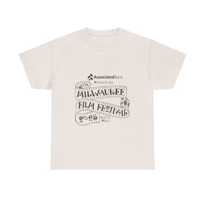 Milwaukee Film Festival Line Lockup Cotton Tee