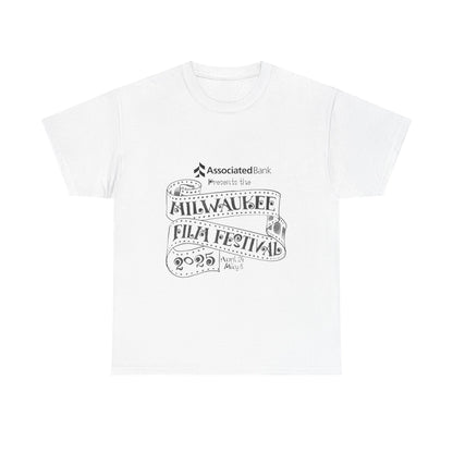 Milwaukee Film Festival Line Lockup Cotton Tee