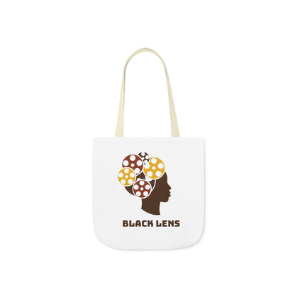 Black Lens Canvas Tote Bag