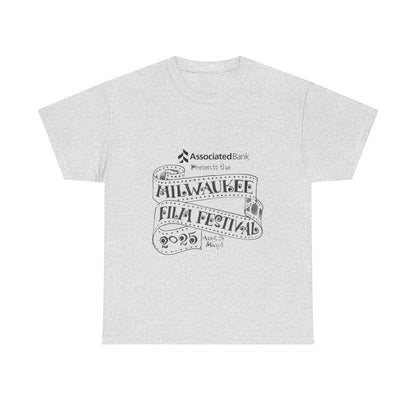 Milwaukee Film Festival Line Lockup Cotton Tee