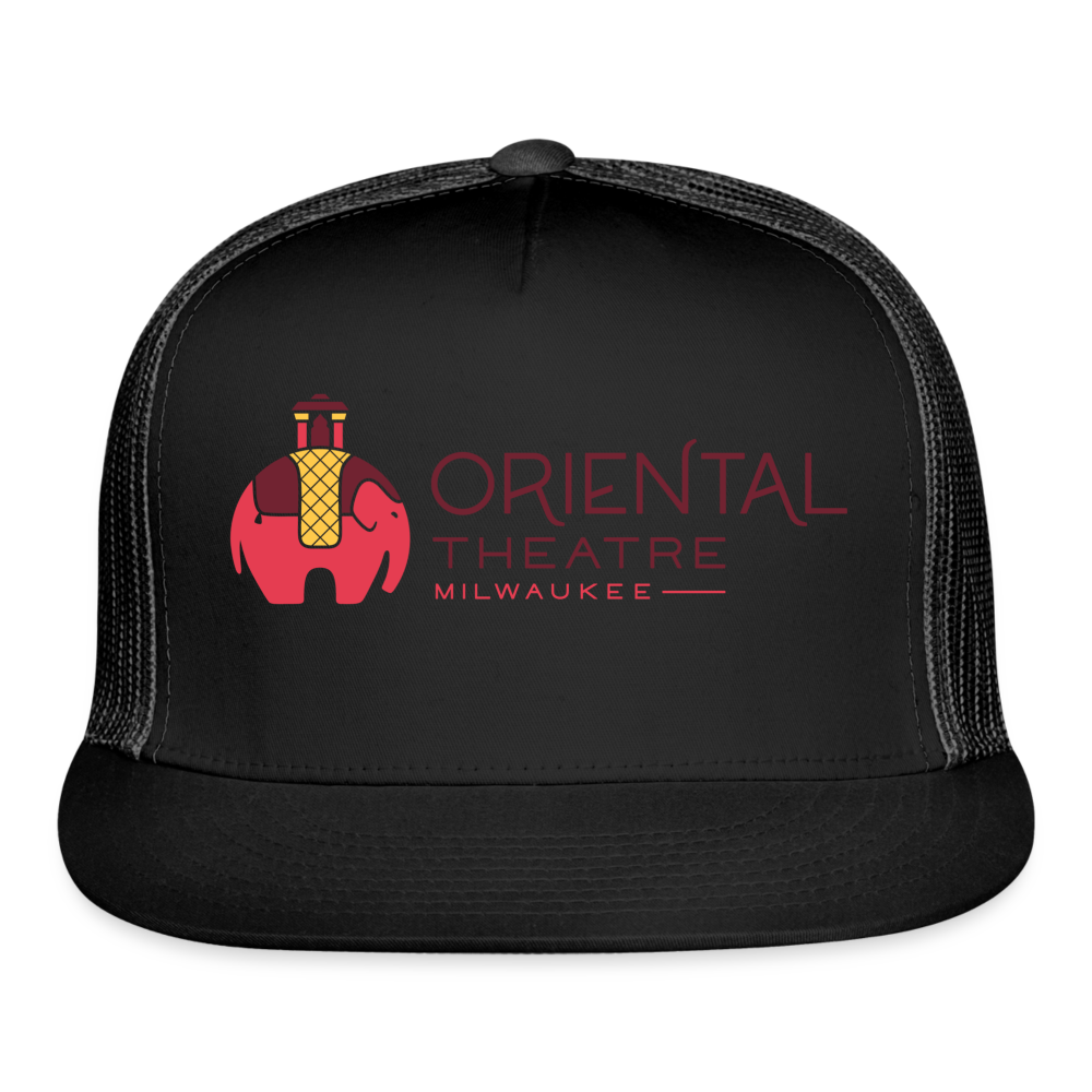 Oriental Theatre Trucker Cap - black/black