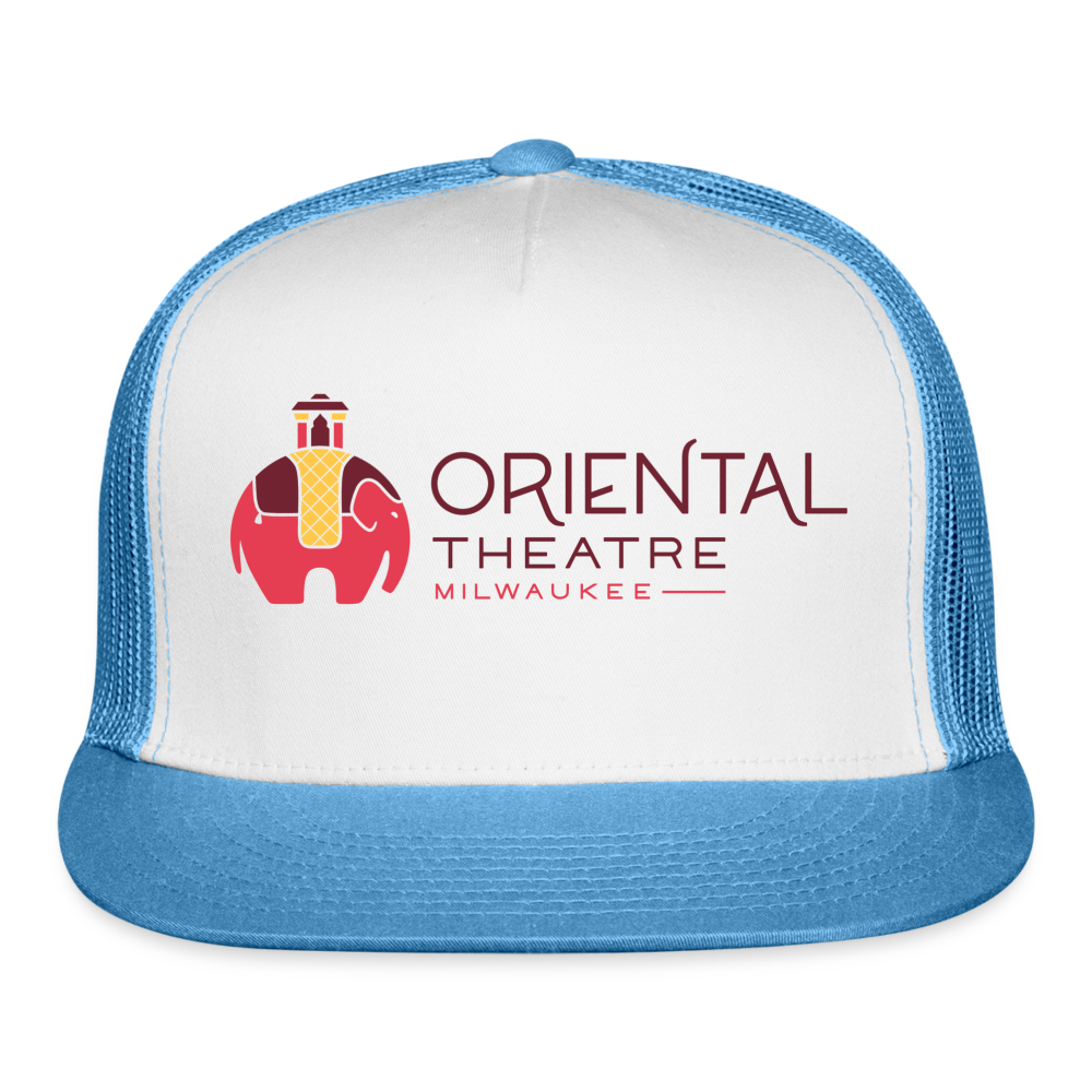 Oriental Theatre Trucker Cap - white/blue