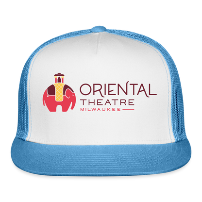 Oriental Theatre Trucker Cap - white/blue