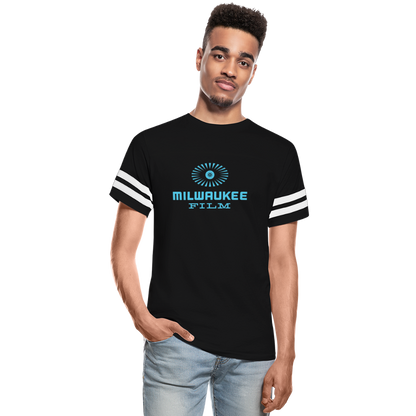 Milwaukee Film "Eye" Vintage Sport T-Shirt - black/white