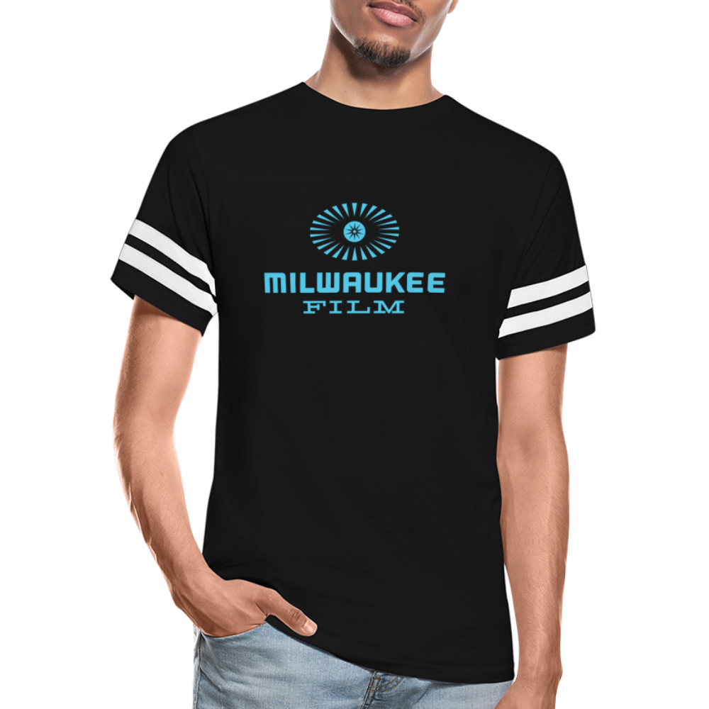 Milwaukee Film "Eye" Vintage Sport T-Shirt - black/white