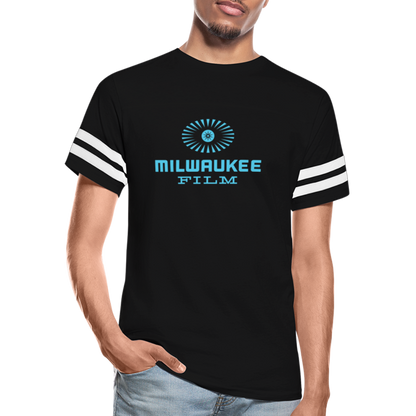 Milwaukee Film "Eye" Vintage Sport T-Shirt - black/white