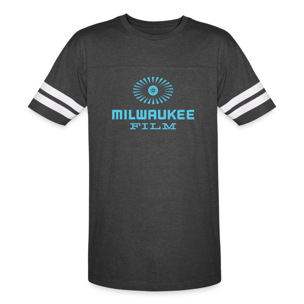 Milwaukee Film "Eye" Vintage Sport T-Shirt - vintage smoke/white