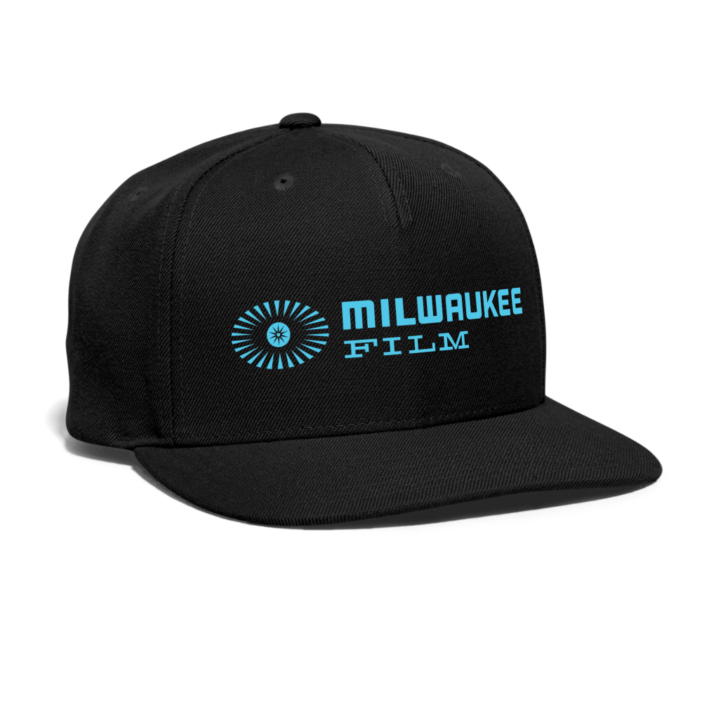 Snapback MKE FILM Logo Baseball Cap - black