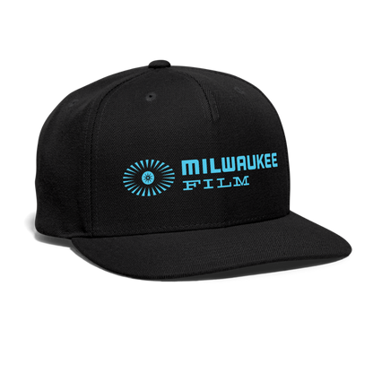 Snapback MKE FILM Logo Baseball Cap - black