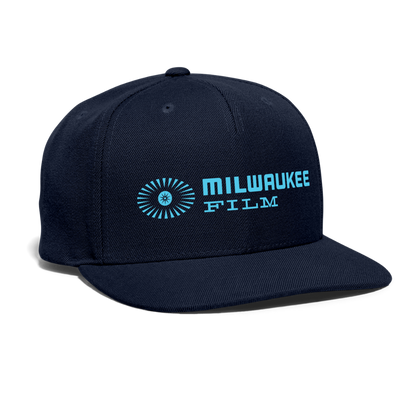 Snapback MKE FILM Logo Baseball Cap - navy