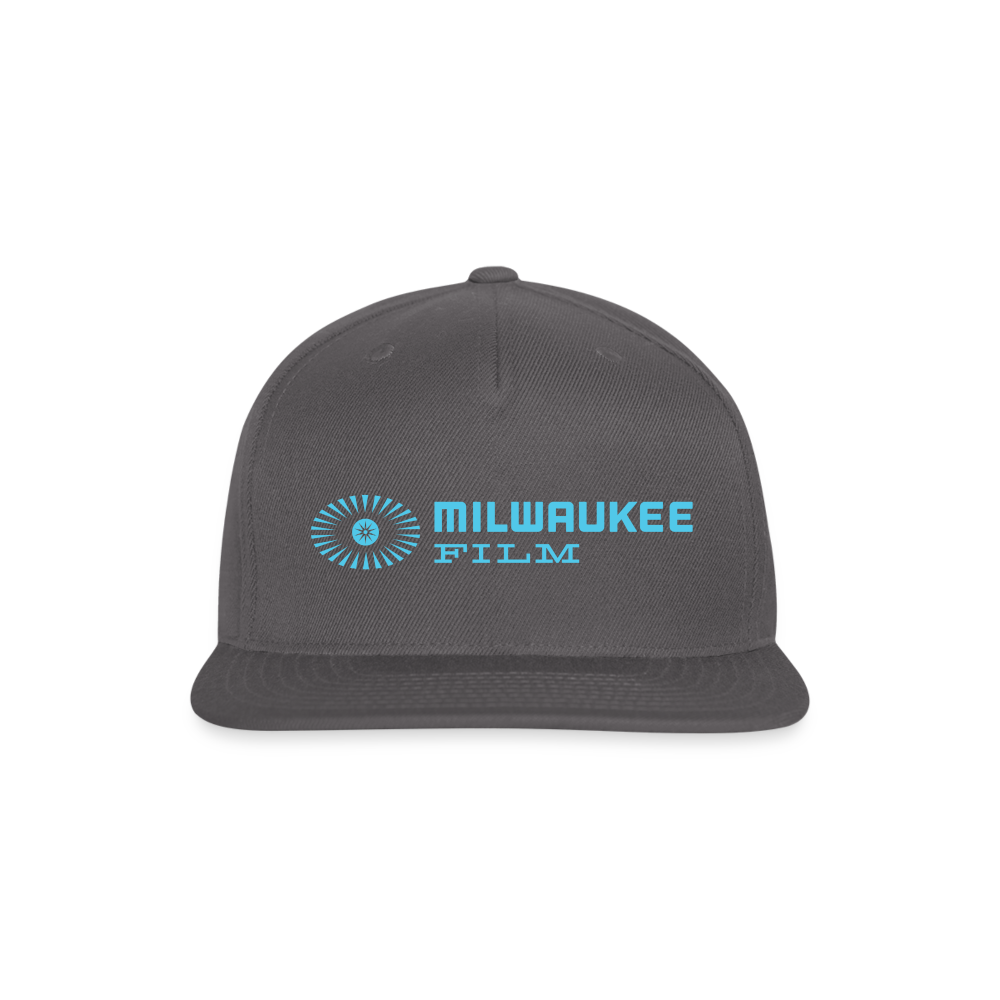 Snapback MKE FILM Logo Baseball Cap - dark grey