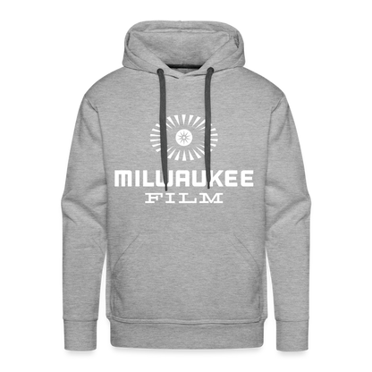 MKE Film "Eye" Logo Hoodie - heather grey