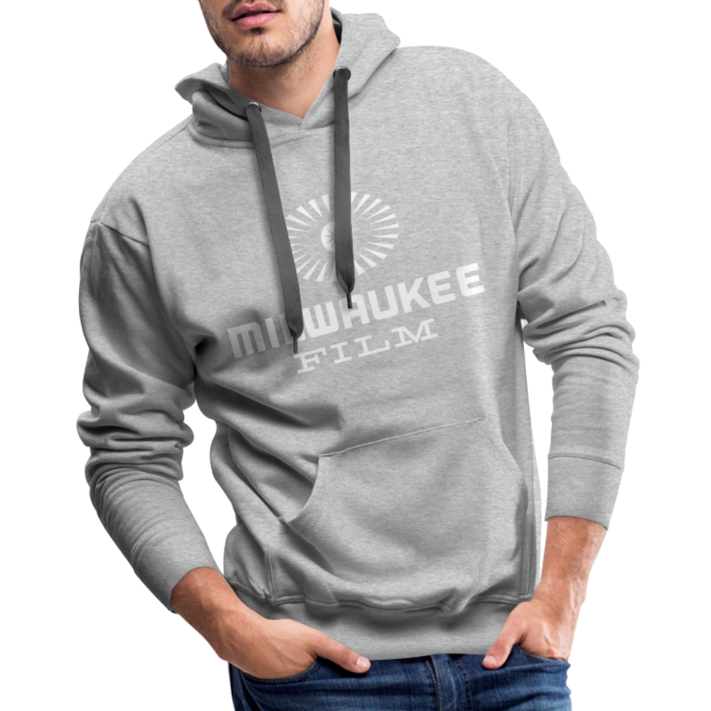 MKE Film "Eye" Logo Hoodie - heather grey