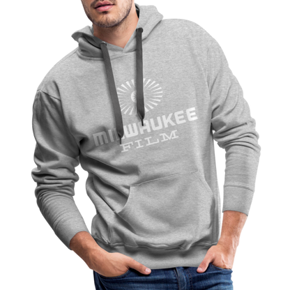 MKE Film "Eye" Logo Hoodie - heather grey