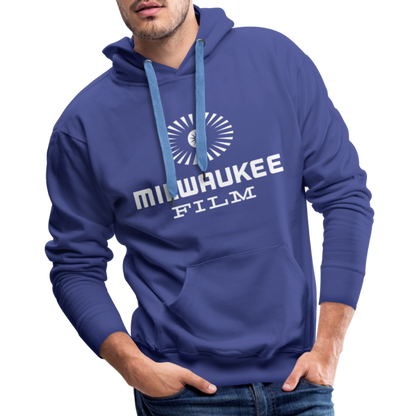 MKE Film "Eye" Logo Hoodie - royal blue