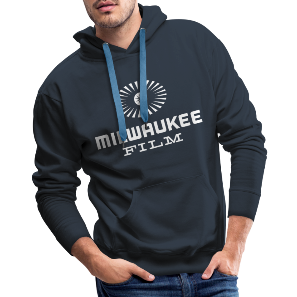 MKE Film "Eye" Logo Hoodie - navy