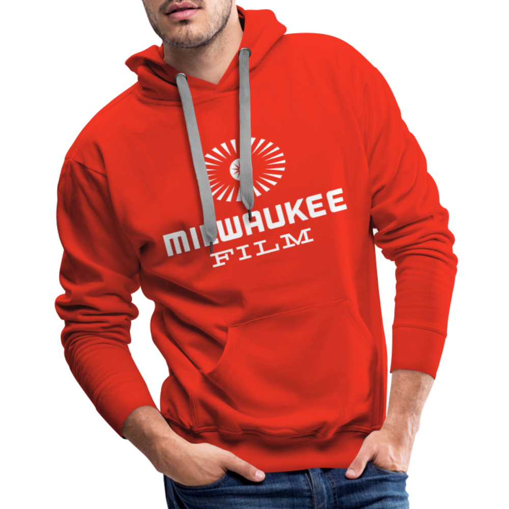 MKE Film "Eye" Logo Hoodie - red