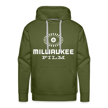 MKE Film "Eye" Logo Hoodie - olive green