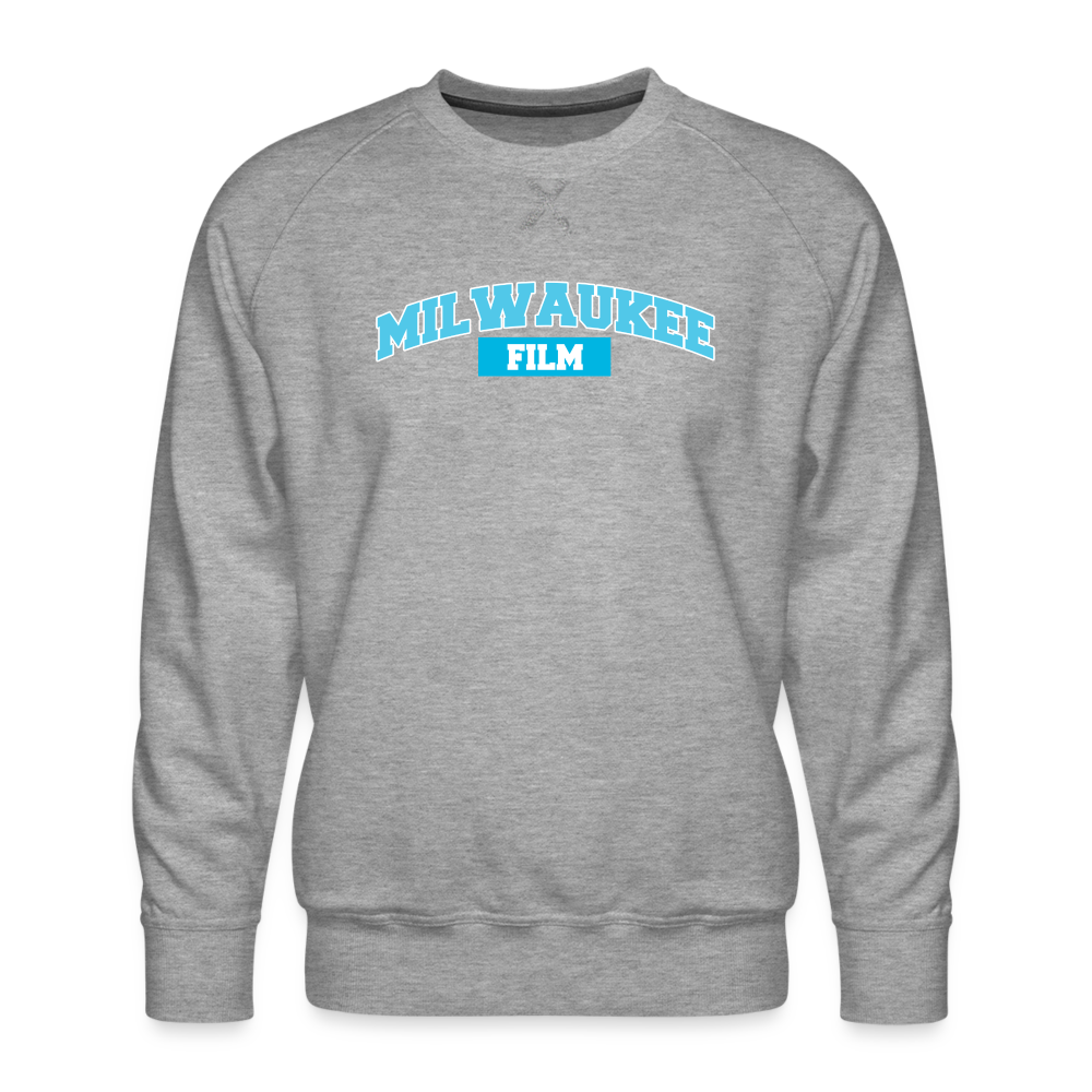 Milwaukee Film "College" Sweatshirt - heather grey